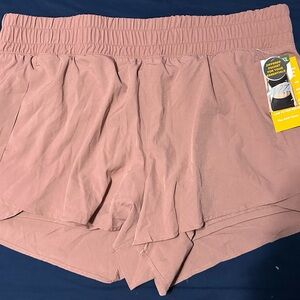 Avia Women's Dusty Pink Athletic Shorts